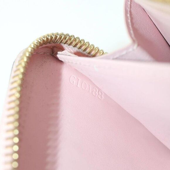 LOUIS VUITTON Monogram Vernis Zippy Venice Long Wallet Pink - Picture 12 of 15